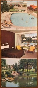 Howard Johnson's Motor Lodge South Bend, IN Roadside c1960s Vintage Postcard