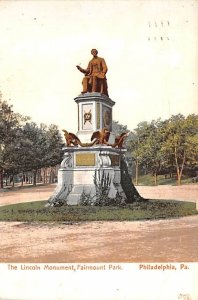 Lincoln Mounument, Fairmount Park Philadelphia, Pennsylvania PA  