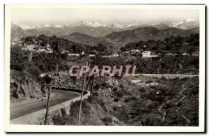 Modern Postcard Eze Village The large ledge collar d & # 39Eze and the Alpine...