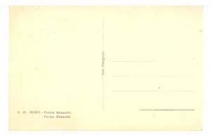 Italy - Roma (Rome). Forum Mussolini  RPPC