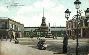 peru, CALLAO, Monumento San Martin (1910s) Postcard