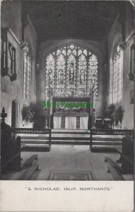 Northamptonshire Postcard - Islip, St Nicholas Church  DC1405