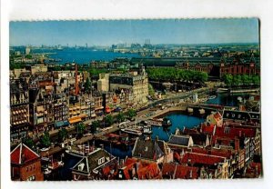 401445 HOLLAND AMSTERDAM Damrak Vintage postcard