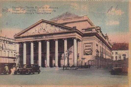 Belgium Brussels Theatre Royal da la Monnaie 1934