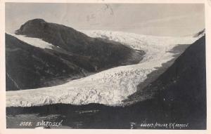 Norway Svarisen Glacier Real Photo Antique Postcard J72547