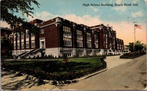 Postcard High School Building in South Bend, Indiana~148