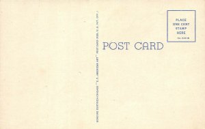 Corbin Kentucky 1940s Postcard US Post Office