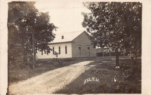 J86/ Salem Ohio RPPC Postcard c1910 Church? School Building?  245