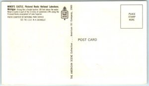 Postcard - Miner's Castle, Pictured Rocks National Lakeshore - Munising, MI