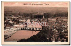 Old Postcard Auxerre Vue Generale On I & # 39Yonne