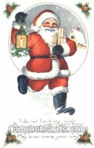 Santa Claus, Christmas, Postcard Postcards  Whitney