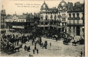 CPA AK ORLÉANS - Visite des Ministres (81393)