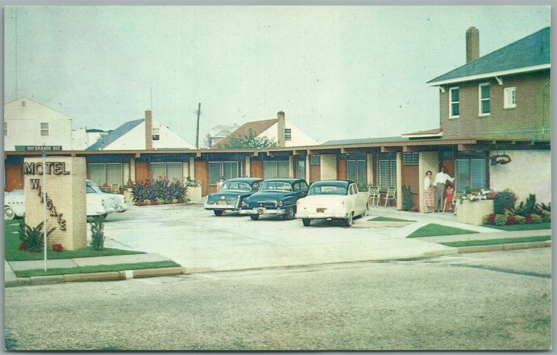 WILDWOOD NJ WINGATE MOTEL VINTAGE POSTCARD