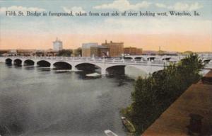 Iowa Waterloo Fifth Street Bridge