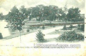 The Lake At West Side Park in Paterson, New Jersey