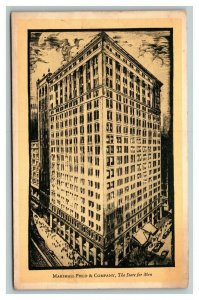 Vintage 1930's Advertising Postcard Marshall Field & Company Chicago Illinois