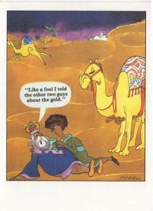 Punch Christmas Camel The Wise Men Magazine Greeting Card