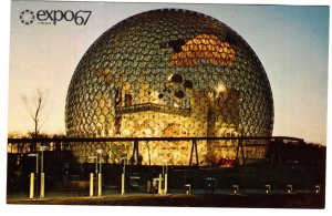 United States Pavilion at Night, Expo67, Montreal, Quebec