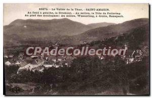 Old Postcard La Vallee Thur Saint Amarin