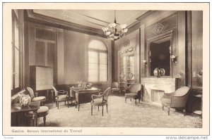 GENEVE, Switzerland, 1910-1920s; Bureau International Du Travail, Bureau Du P...