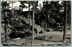 RPPC Esrey Park Michigan Copper Country Mohawk MI 1948 Postcard J5