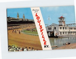 Postcard Greetings from Louisville, Kentucky