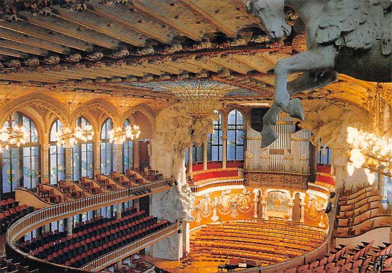 Palau De La Musica Catalana - Barcelona, Spain