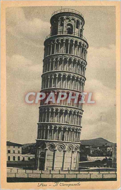 Old Postcard Pisa Il Campanile