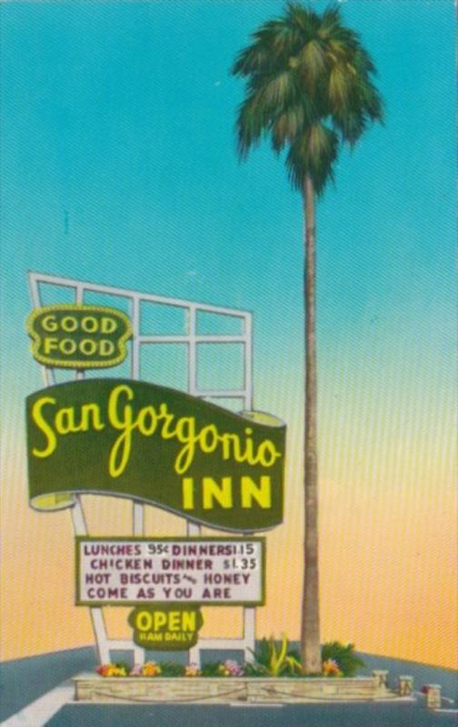 California Banning San Gorgonio Inn Restaurant