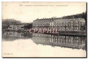 Old Postcard Dax Vue Generale Grand Etablissement Thermal The Baignots