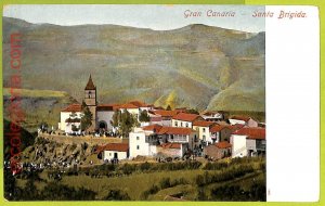 0739 - SPAIN - VINTAGE POSTCARD - Gran Canaria - Santa Brigida-