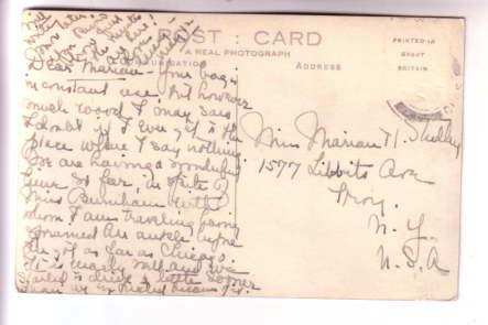 Real Photo, Ye Speche House, England