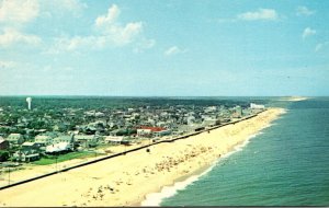 Delaware Rehoboth Beach Helicopter View Looking North