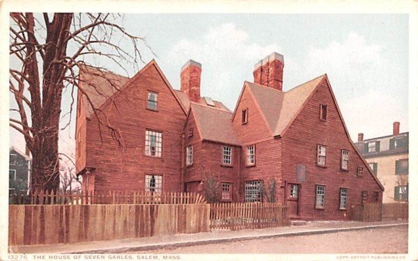 The House of Seven Gables in Salem, Massachusetts
