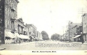 Main St. in Eaton Rapids, Michigan