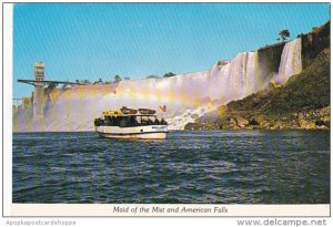 Sightseeing Boat Maid Of The Mist American Falls Niagara Falls