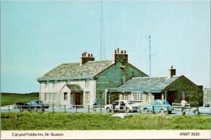 Cat and Fiddle Inn Buxton UK Macclesfield *Closed Unused Vintage Postcard D40