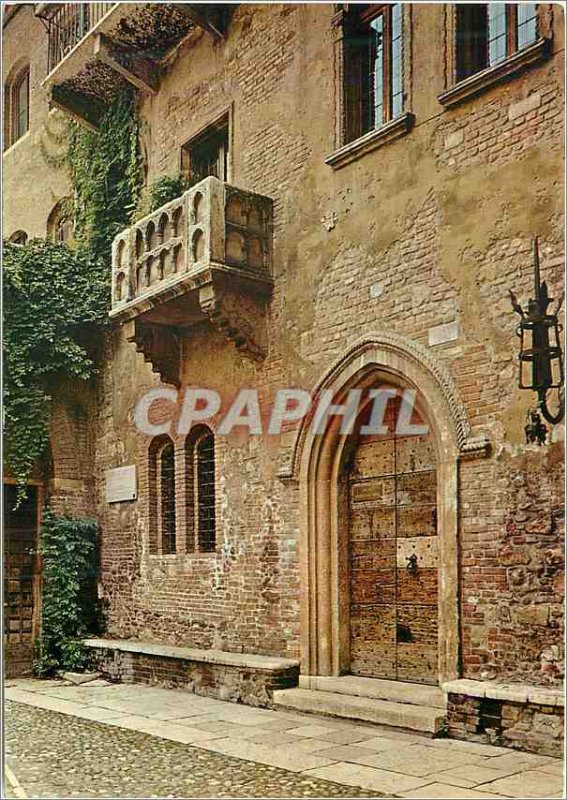 Modern Postcard Verona Juliet's House