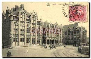 Old Postcard Liege Hotel Provincial Government