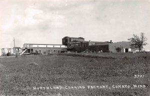 Cokato Minnesota Northland Canning Factory Real Photo Vintage Postcard U7534
