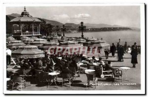 Old Postcard Monte Carlo Les Terrasses