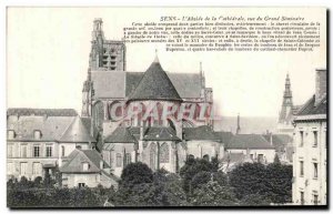 Old Postcard Sens The apse of the cathedral for the big seminar