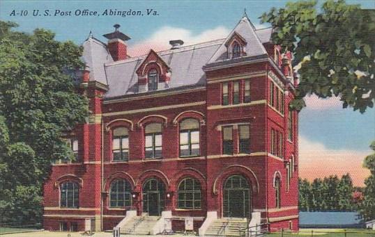 Abingdon U S Post Office Virginia