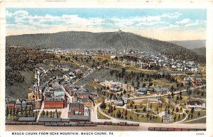 Mauch Chunk from Bear Mountain Mauch Chunk, Pennsylvania PA  