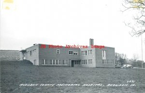 IA, Audubon, Iowa, RPPC, Audubon County Memorial Hospital, LL Cook No 3A41