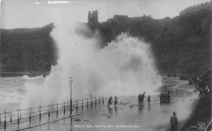 BR099911 rough sea north bay scarborough  the queens 196  uk