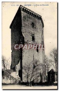 Postcard Orthez Old Tower Moncada