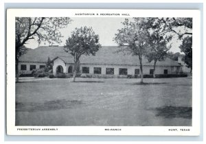 Vintage Auditorium & Recreation Hall Postcard P167E