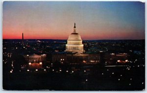 Postcard - United States Capitol at Night, Washington, DC