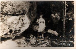 RPPC  Little Red Riding Hood Rock City  Chattanooga Tennessee  Postcard  c1930